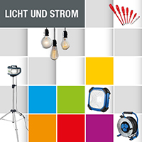 Broschüre mit viel Nützlichem zum Thema Licht und Strom.